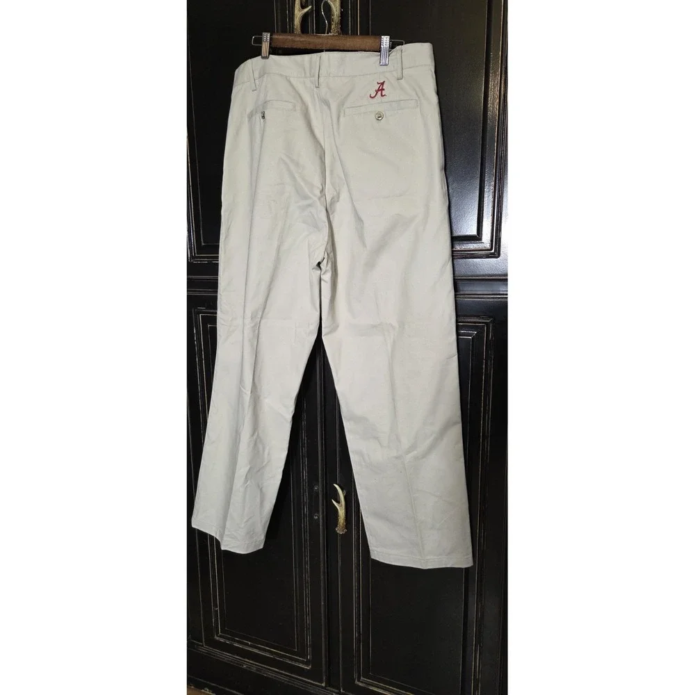 Chiliwear 36x30 University Of Alabama  Pleated Khaki Pants, Football, Roll Tide